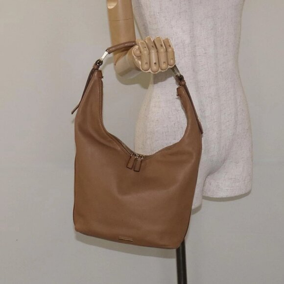 GUCCI Shoulder Bag Leather Brown Gold 001 4288 Auth - Picture 1 of 16
